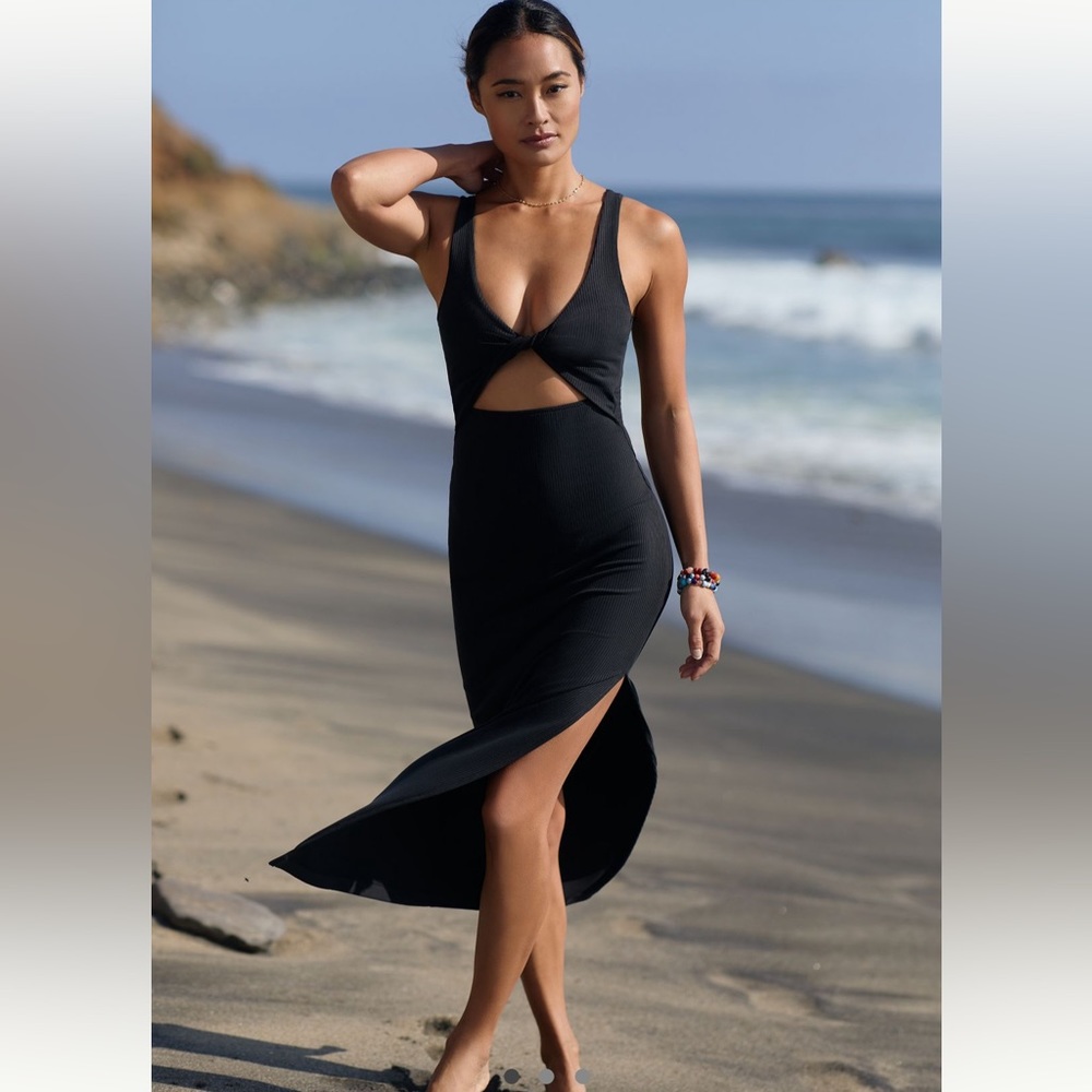 Black LSpace Nico Cut Out dress size medium